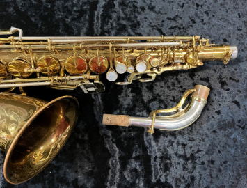 Photo Original Lacquer, Recently Repadded King Super 20 Alto Saxophone - Serial # 388475